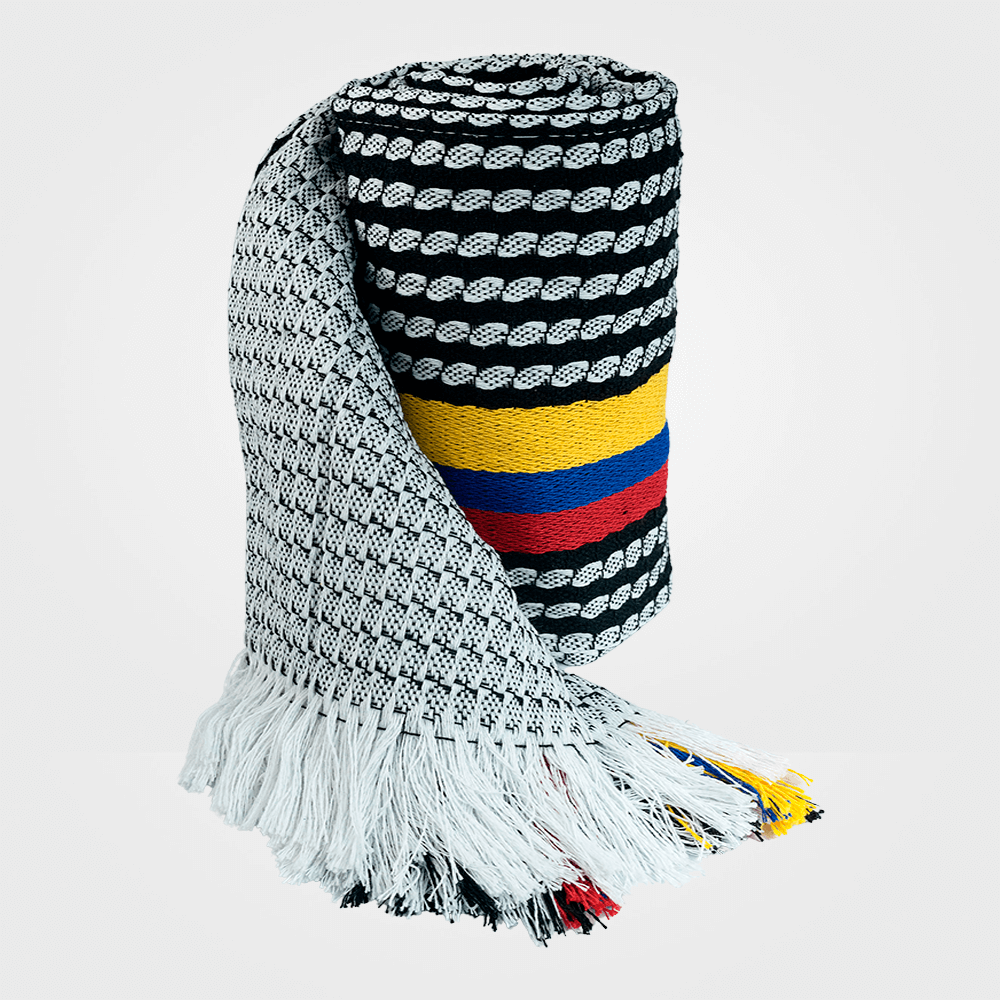 Poncho grano de café bandera personalizado Colombia