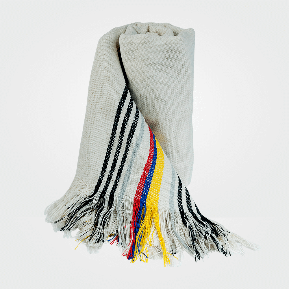 Poncho Juan bandera personalizado con logo Colombia