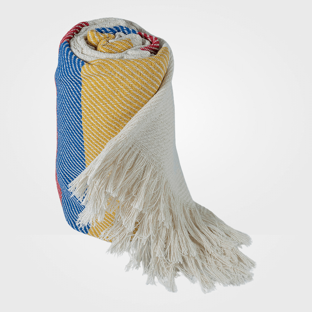 Poncho paisa bandera personalizado con logo Colombia