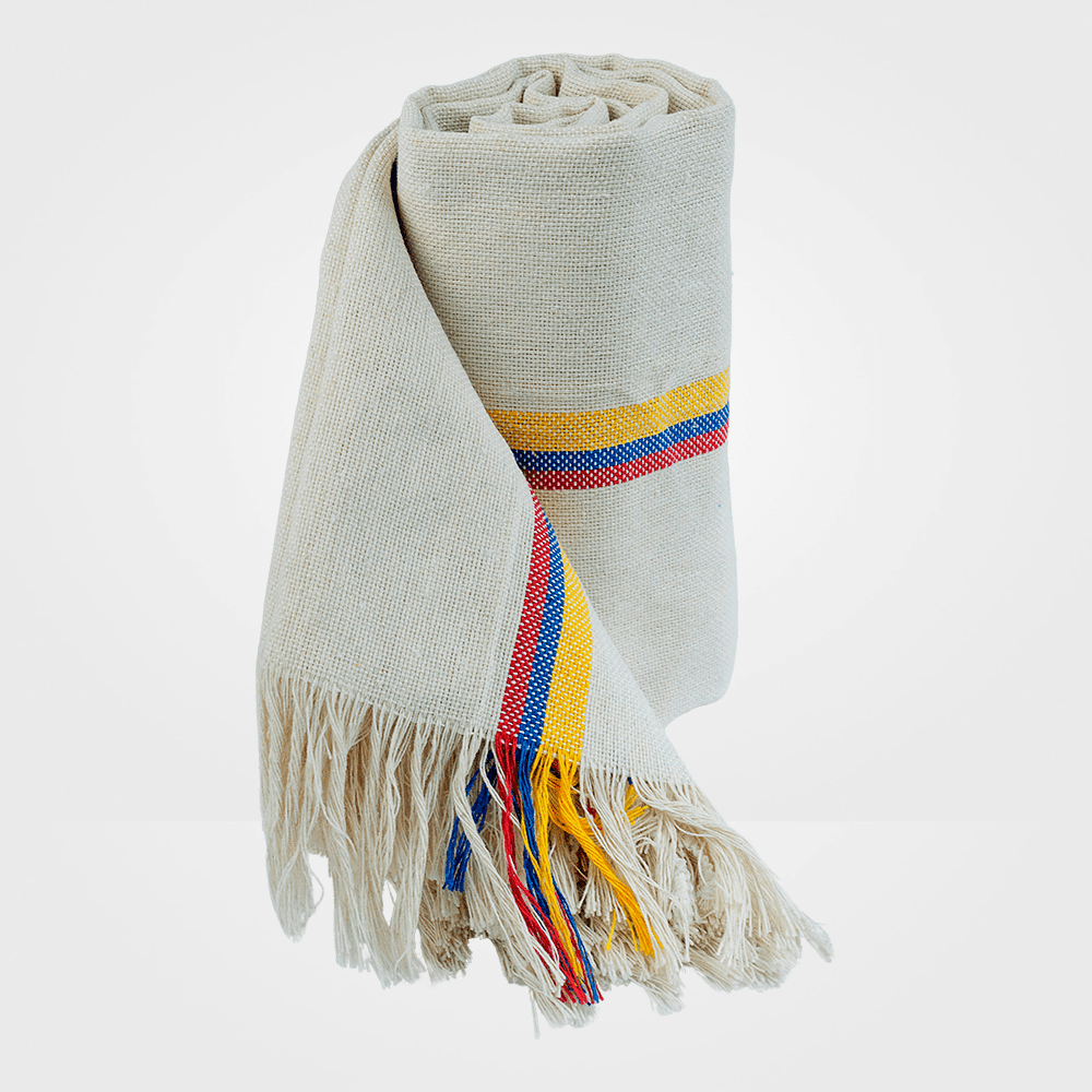 Poncho publicitario crudo bandera personalizado Colombia